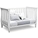 Delta Children Lancaster 3-in-1 Convertible Baby Crib, Greenguard Gold Certified, Bianca White
