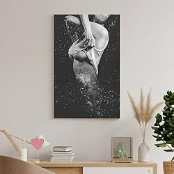 Black And White Woman Sexy Aesthetic Poster Posters