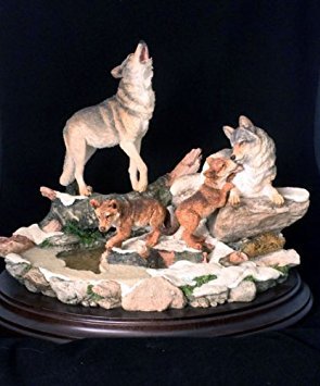 Country Artists ** Wolves - First Ice Of Winter LE ** CA649