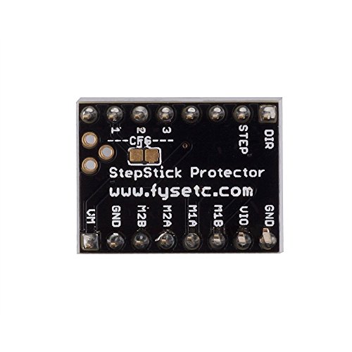 3D Printer Motherboard Accessories, FYSETC Silent Stepper Motor Driver Parts Protects Away Grain Filter Jutter Elimination for 3D Printer A4988 LV8729 DRV8825 TMC2100 TMC2208 TMC2130 Driver - 5 Pcs - Thumbnail 2