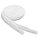 OrthoStep Narrow Flat Athletic 36 inch White Shoelaces - High Durability Shoe and Sports Shoelaces 2 Pair Pack
