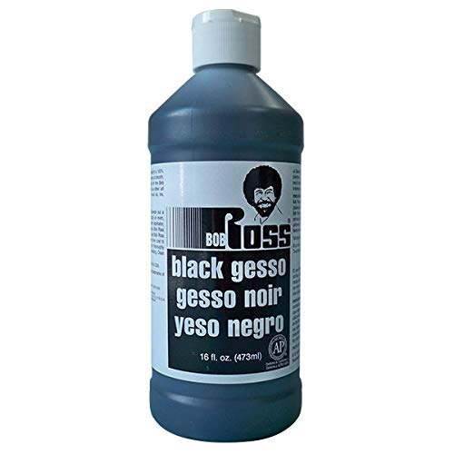 Martin/F. Weber Bob Ross 473-Milliliter Gesso, Black