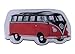 BRISA VW Collection - Volkswagen Refrigerator Office Pinboard Magnets with T1 Bus Motifs (3-Piece Set/Camper/Multicolor)