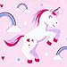 Yayme! Personalized Pink Unicorn Beach Towel for Girls - Unicorns Bath Towel with Custom Name - Customized Towels for Kids Beach Towel - Perfect for Swimming and Summer Fun for Kids