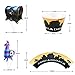 Gamer Party Supplies - 24pcs Cupcake toppers for Battle Royale birthday Cake Decorations
