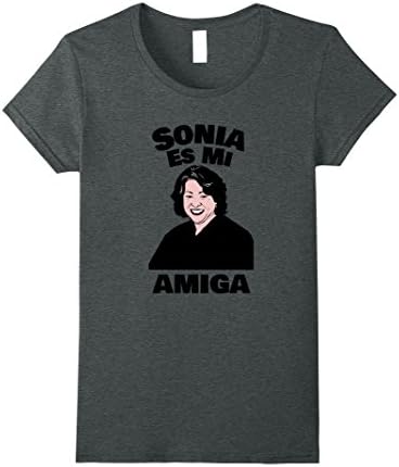 Womens Sonia Sotomayor Supreme Court Funny Latina Law T-Shirt Large Dark Heather