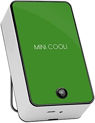 Tootu Portable MINI Air Conditioner Fan Rechargeeable Battery USB Summer (Green)