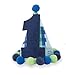 I'm One Birthday Boy Party Hat - Boy's Birthday hat Blue