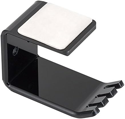 Headset Holder, MOERISICAL Headphone Stand Holder Stick-On Adhesive Hooks Under-Desk Earphone Stand Hanger Mount (Toothed Shape)