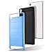 Circlemalls 2 Pieces Slim Hybrid Shockproof Protective Phone Case Cover and Stylus Pen Compatible for [Sony Xperia XA Ultra], with [Premium Screen Protector]-Blue