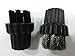 Replacement Brushes 1 nylon 1 metal Compatible with H20 Mop x5