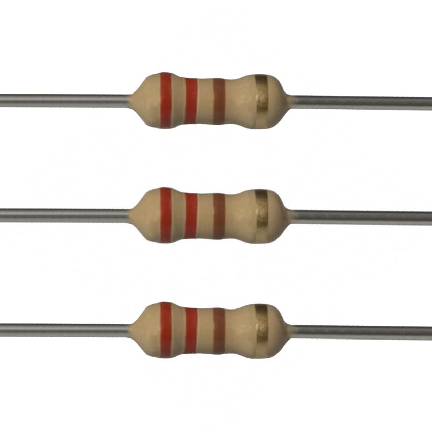 E-Projects 1000EP514220R 220 Ohm Resistors, 1/4 W, 5% (Pack of 1000)