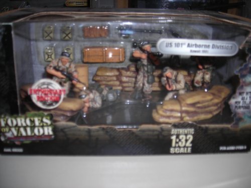 Unimax Forces of Valor Action Series Enthusiast Edition 1:32 US 101st Airborne Division Kuwait 1991