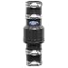 Superior Pump 99544 1-1/4 in. Rubber Boot Check Valve, Black