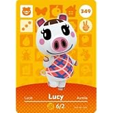 Lucy - Nintendo Animal Crossing Happy Home Designer Series 4 Amiibo Card - 349