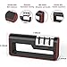 Kitchen Knife Sharpener, 3-Stage Knife Sharpening Tool Helps Repair, Restore and Polish Blades - Reveal a Razor-sharp Blade, (Cut-Resistant Glove Included)