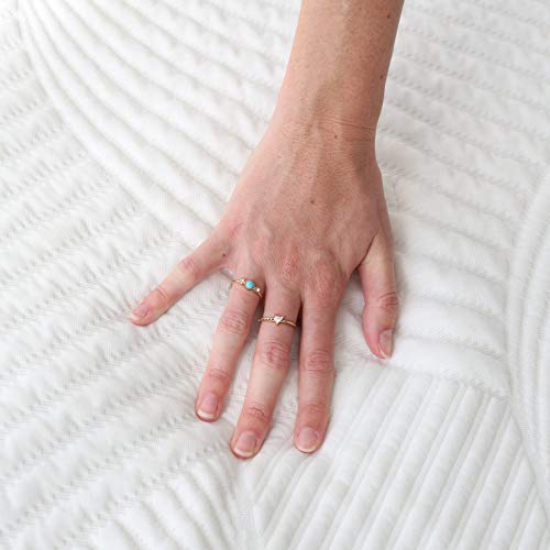 Brentwood Home Cypress Luxe Cooling Charcoal Infused Memory Foam