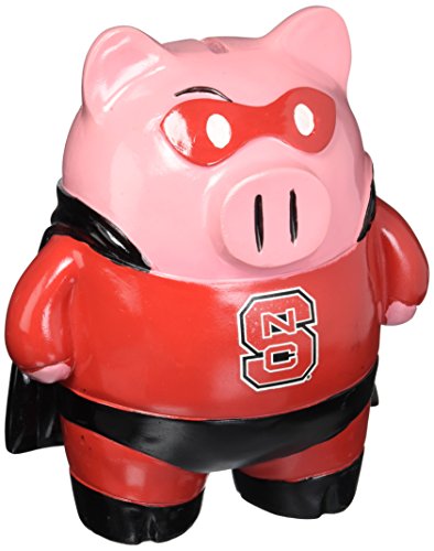 Nc State Large Stand Up Superhero Piggy Bank
