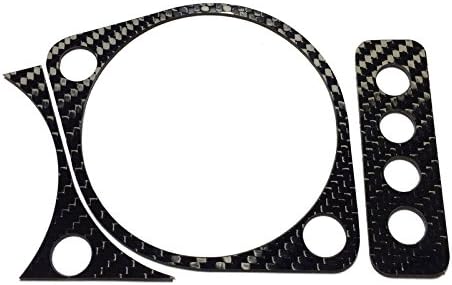 SKUR Suzuki GSXR750 GSXR 750 96-99 REAL GENUINE Carbon Fiber Gauge Instrument Speedometer Cover Scratch Protector Guard
