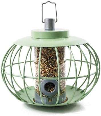 The Nuttery Chinese Lantern Squirrel Proof Seed Feeder - Celadon Green