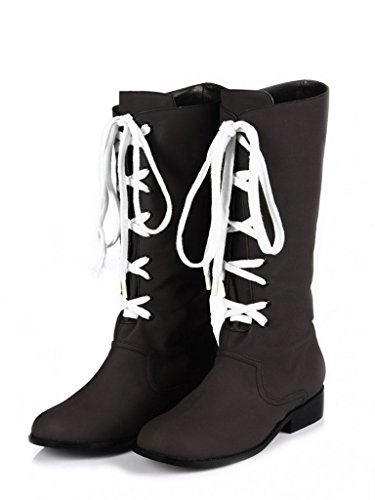 Mtxc Women's Final Fantasy X-2 Cosplay Yuna Shoes Black