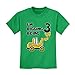 TeeStars 3rd Birthday Bulldozer Construction Party 3 Year Old Boy Toddler Kids T-Shirt 3T Green