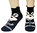 JJMax Women's Superheroes and Villains Cute Cartoon Hero Socks Set, Short Ankle Heroes, One Size
