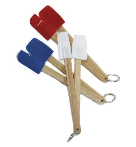 Silicone Mini Spatula, Set Of 3 (1 Each Color)