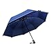 bemece Windproof Travel Umbrella, Compact Lightweight Foldable Automatic Umbrella for Men Women, Auto Open Close - Blue