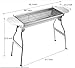 Fold Barbecue Charcoal Grill Stove Stainless Steel Portable Folding Charcoal BBQ Grill