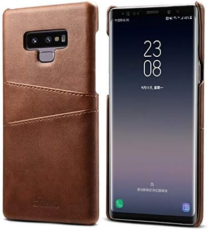 Prosper PU Leather Back Cover case for Samsung Note 9 (Note 9, Brown)