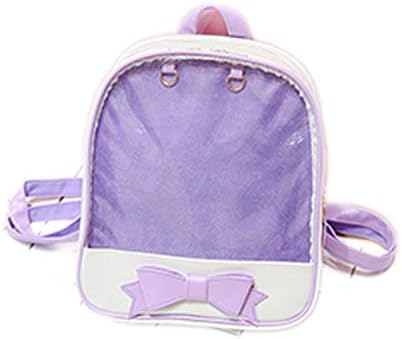 Women Backpack Cute Bow Ita Bags For School Mini Pink Black Schoolbags For Teenage Girls Bookbag