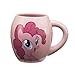 Vandor 42161 My Little Pony Pinkie Pie 18 oz Oval Ceramic Mug, Pink