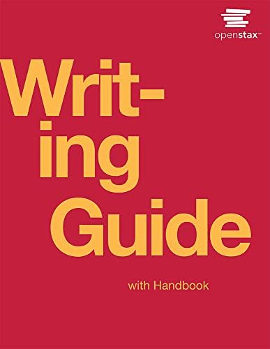 Amazon.com: Writing Guide with Handbook by OpenStax (Official
