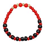 14k Gold Plated Stretch Evil Eye Protection Newborn Baby Bracelet 4