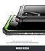 Poetic Galaxy Note 10 Rugged Clear Case, Full-Body Hybrid Bumper Cover, Support Wireless Charging, Without Built-in-Screen Protector, Guardian Series, Case for Samsung Galaxy Note 10, Green