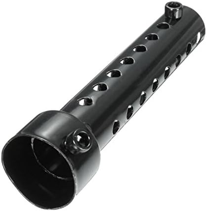 Black 60mm Motorcycle 140mm Long Exhaust Muffler Insert Baffle Can DB Killer