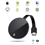 WiFi Wireless Display Dongle 1080P Mini Receiver Sharing HD Video from Projectors Cell Phones Tablet PC Support Airplay Chromecast Tv Miracast Dongle