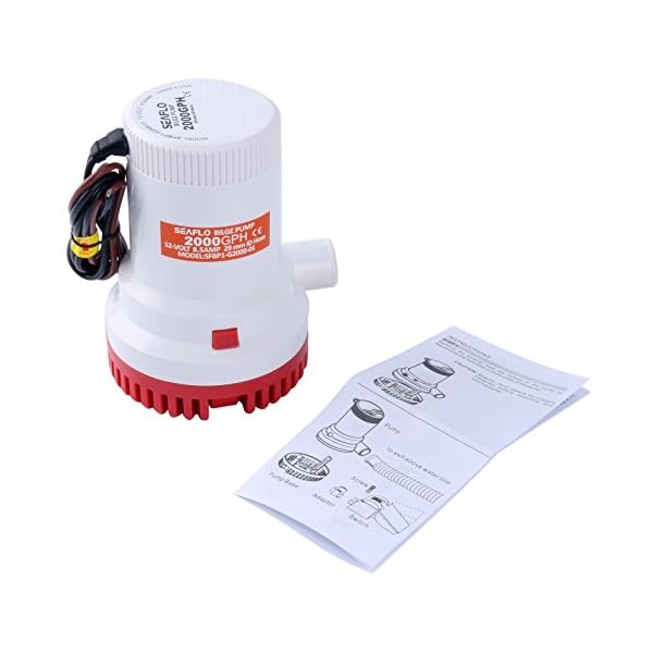 Seaflo-2000-GPH-12v-Boat-Marine-Plumbing-Electric-Bilge-Pumps