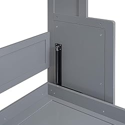 BIADNBZ Queen Murphy Bed with a Shelf, Space-Saving