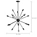 Fuloon Vintage Edison Industrial Loft Droplight Lamp Metal Large Chandelier with 18 Lights