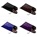 HugeSaving 4 PCS Travel Shoe Bags, Nylon Waterproof Drawstring Shoes Bag Multicolor Shoe Storage Bags for Carrying