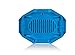Outdoor Tech OT2800-EB Turtle Shell 3.0 - Rugged Waterproof True Wireless Bluetooth Hi-Fi Speaker, Electric Blue