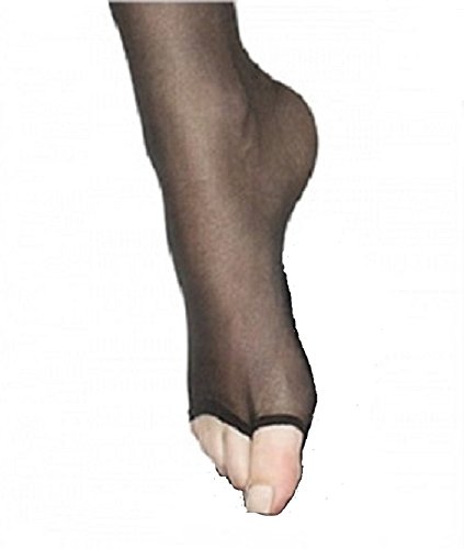 Marilyn Open Toe Holdups Lace Top Thigh High Stockings (M/L) Nude - Thumbnail 3