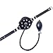 Inflatable Mouth Gag SM Bound Masks Latex Large Anti-Emetic Mouth Plug – Safe and Comfortable Head Harness Restraints Kit,Blackthumb 2