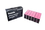 PraxxisPro Staples, Standard Size Chisel Point Staples 26/6, Pink, 5000 Count