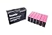 PraxxisPro Colored Staples, Pink, Standard Size Chisel Point Staples, Single Box (5000 ct)