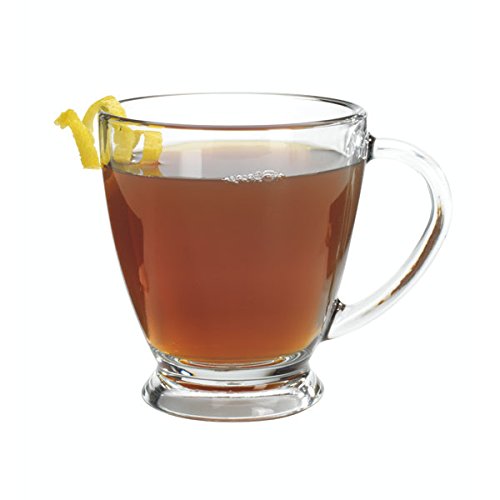 Anchor HockingCompany 14 oz. Ava Mug, Set of 6, Transparent 6pc (S)