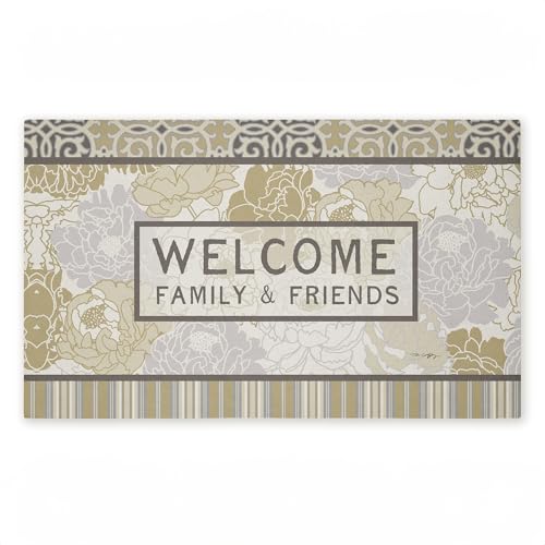 Stupell Industries Elegant Welcome Family & Friends, 30 x 18