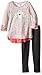 Little Lass Girls' 2 Piece Legging Set Crown Jewels